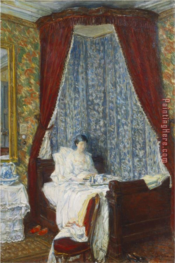 childe hassam The French Breakfast